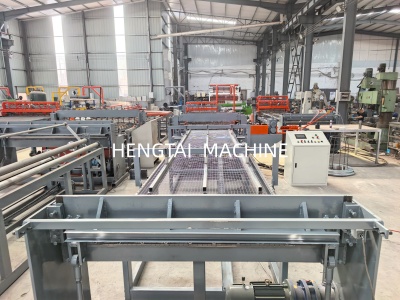 Máy hàn lưới thép tấm hàng rào an ninh tự động tốc độ cao 3-6 mm wire mesh machine