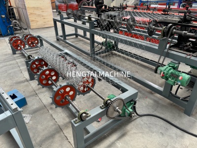 Single wire chain link fence machine 3000mm